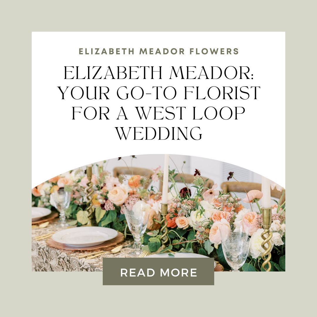 florist for a west loop wedding